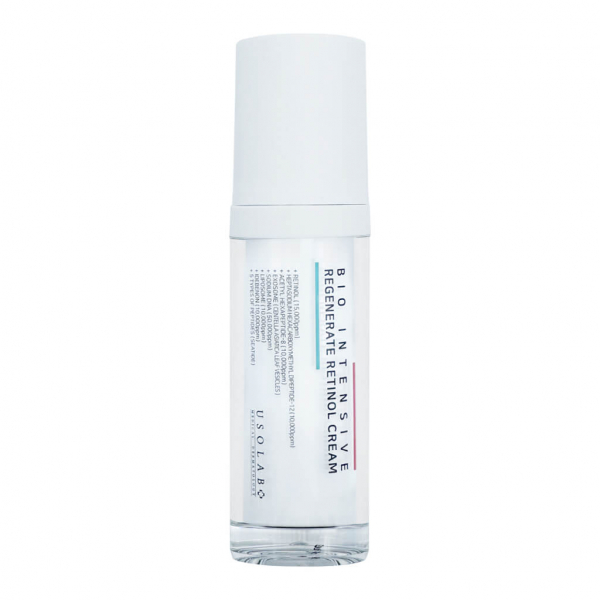 Usolab, Липосомо-экзосомный крем с ретинолом и ПДРН, Bio Intensive Regenerate Retinol Cream, 30 мл