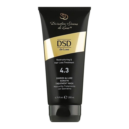 Divination Simone De Luxe, Восстанавливающая маска с кератином Диксидокс Де Люкс, Dixidox de Luxe keratin treatment mask, 200мл