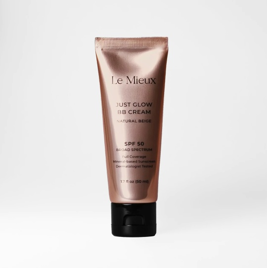 Le Mieux, ВВ крем для лица, оттенок натуральный бежевый SPF50, Just Glow BB Cream Natural Beige