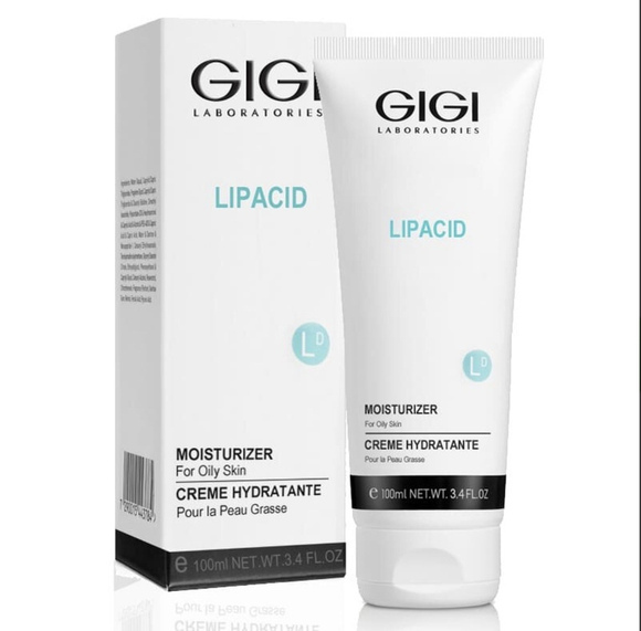 GiGi, Легкий увлажняющий крем для жирной кожи, Lipacid Moisturizer for Oily Skin, 100 мл
