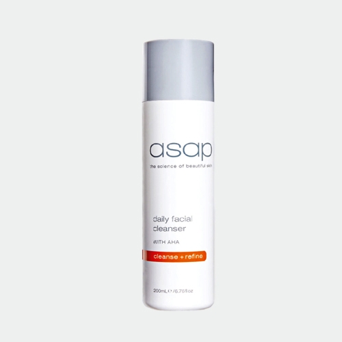 ASAP,Очищающее молочко с гликолевой кислотой для ежедневного применения