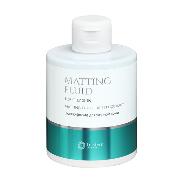 Leistern Cosmetics, Тоник-флюид для жирной кожи, Matting Fluid for oily skin, 300 мл