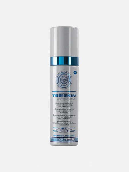 Tebiskin, Фотозащитное средство для всех типов кожи, UV-Sooth cream SPF 50+, 50 мл